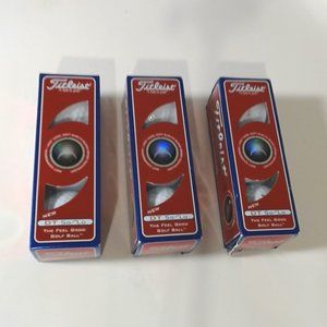 Titleist DT Solo Golf Balls Soft Surlyn Cover Blend 3 Pk Griffen Gate LOT OF 3